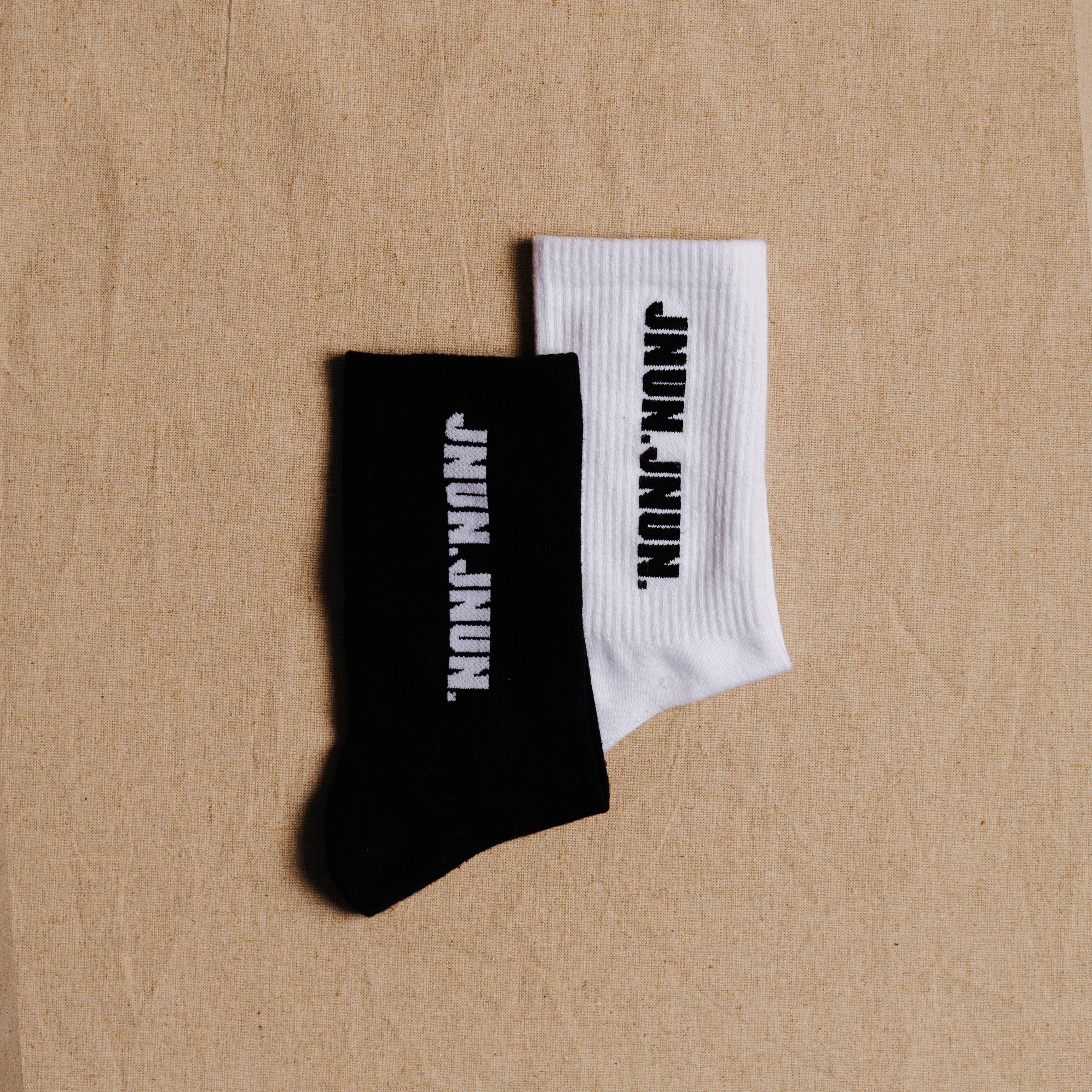 JNUN Logo Cotton Socks