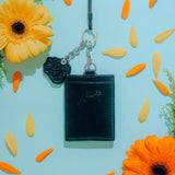 JNUN Floral Logo Card Holder