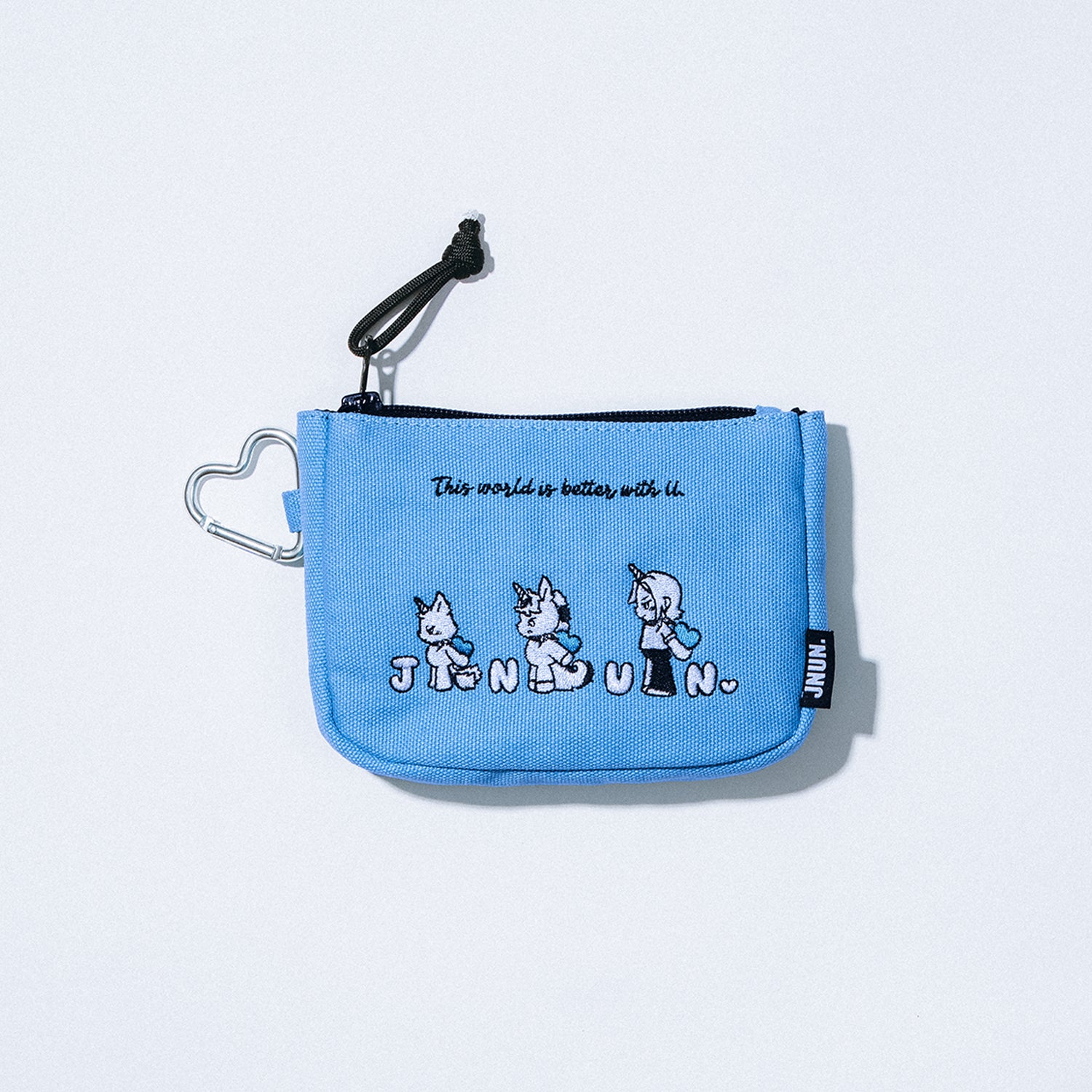 WHITE DAY MINI ZIP POUCH (Pre-order)