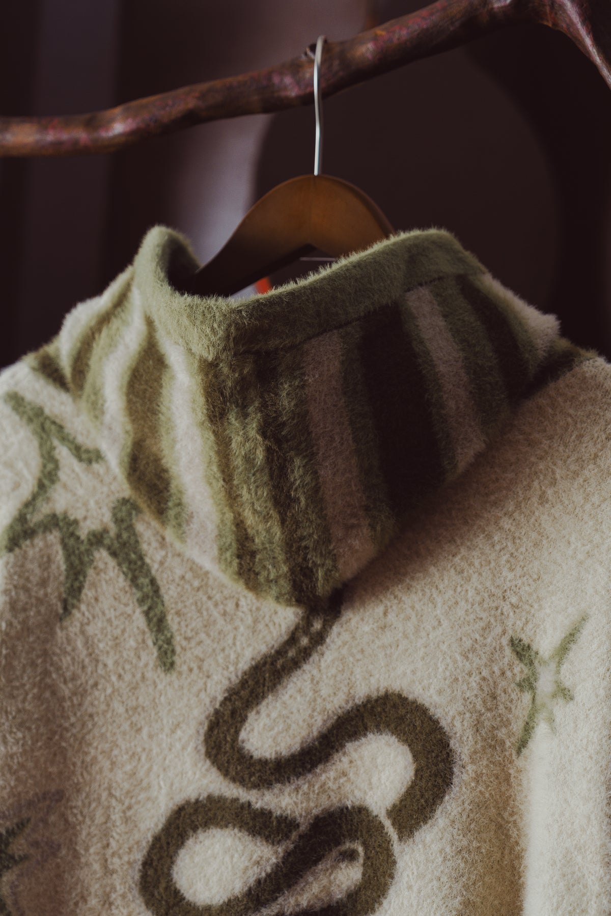 HOODED KNIT CARDIGAN(Pre-order)