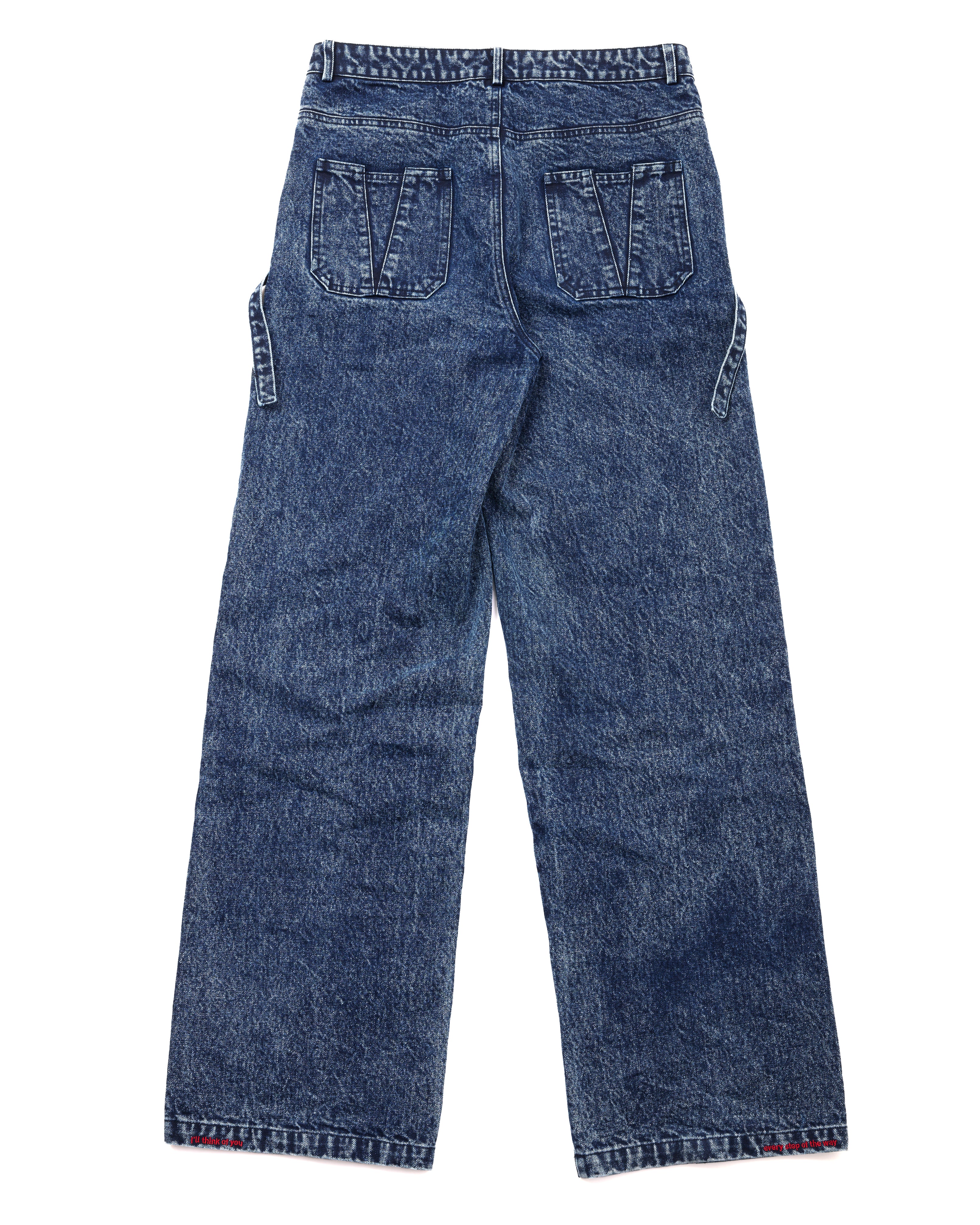 JNUN “I ’ll think of you every step of the way” Denim Jeans