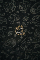 JNUN Black Printed Denim Jacket