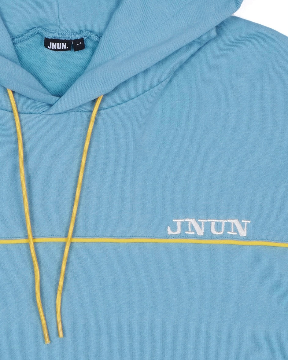 JNUN Contrast-Piping Hoodie