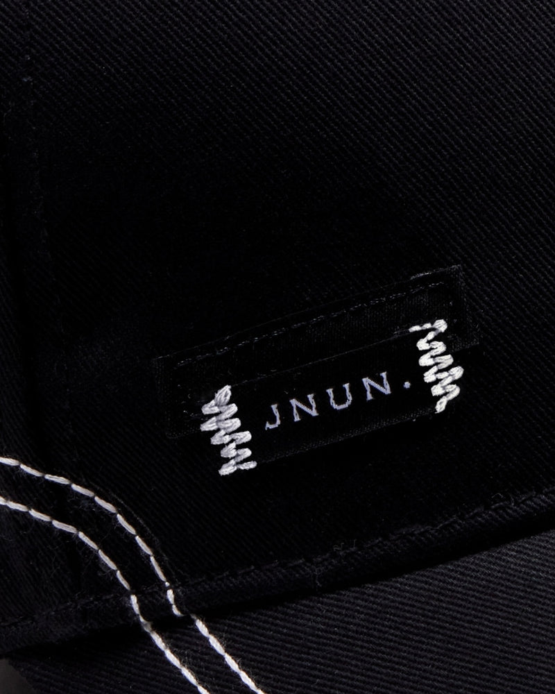 JNUN Contrast-Stitch Cap