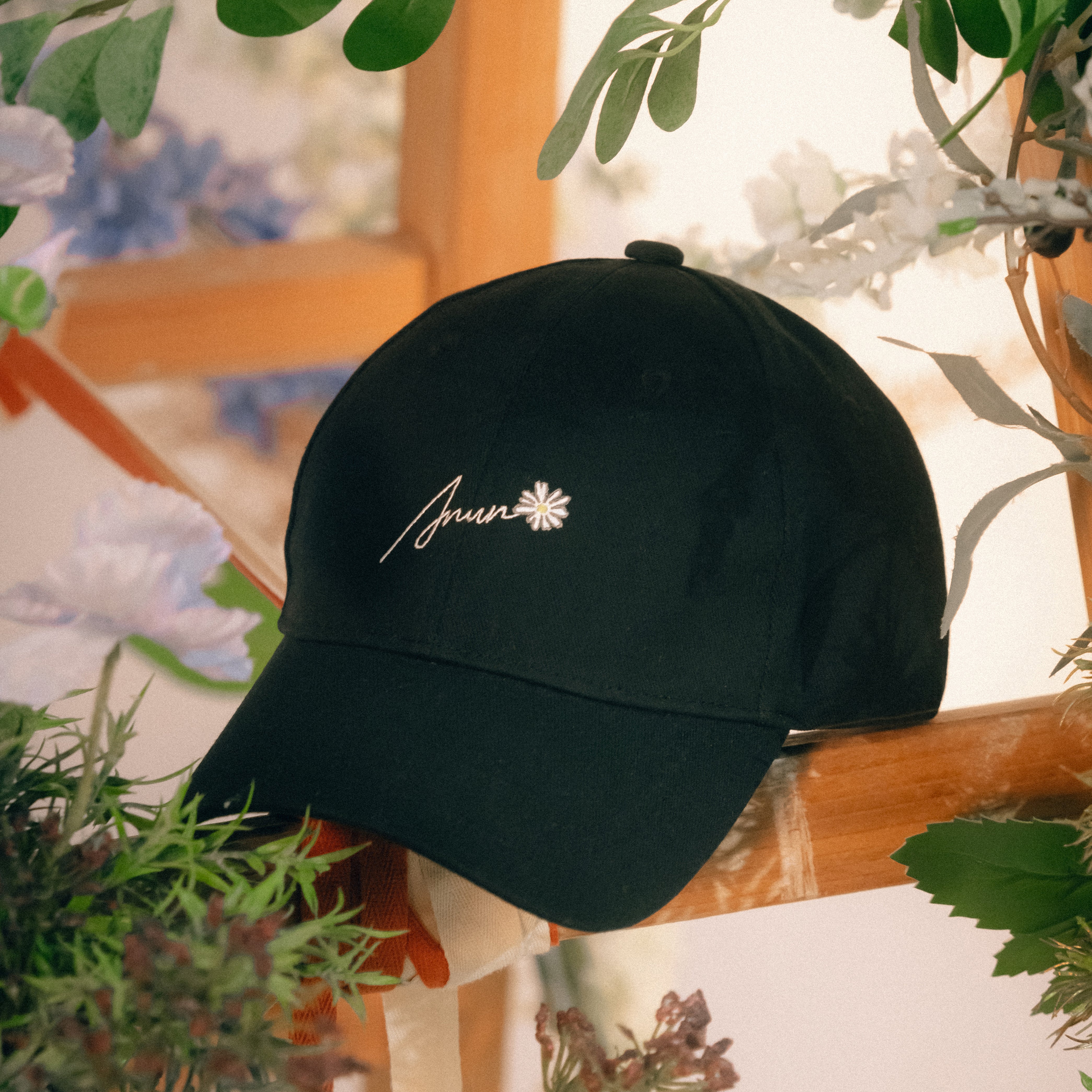 JNUN Floral Logo Baseball Cap