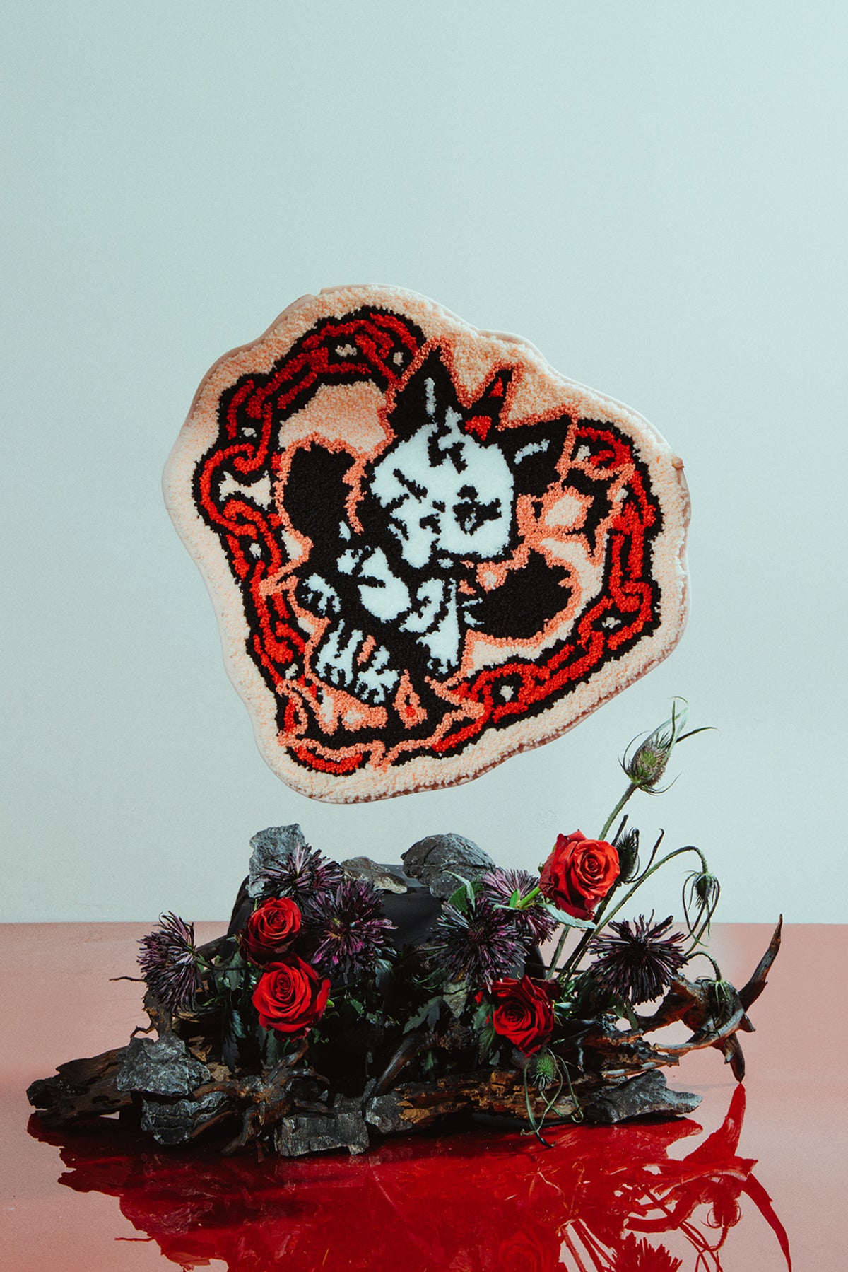 <Tied Thorns Nunu> FLUFFY RUG (Pre-Order)