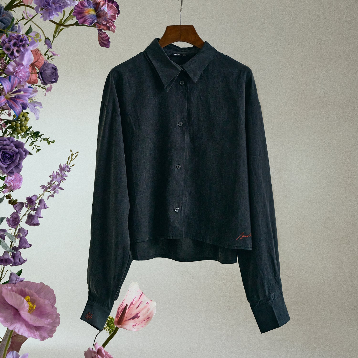 ROSE GARDEN HALF DOUBLE COLLAR SHIRT(Pre-Order)