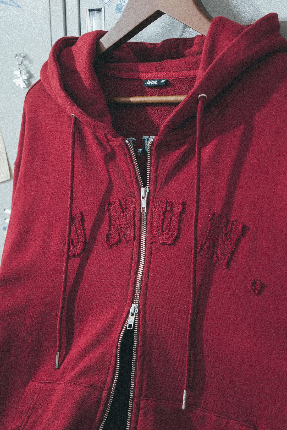 RUN YOUR OWN RACE ZIP UP HOODIE JACKET  (Pre-order)