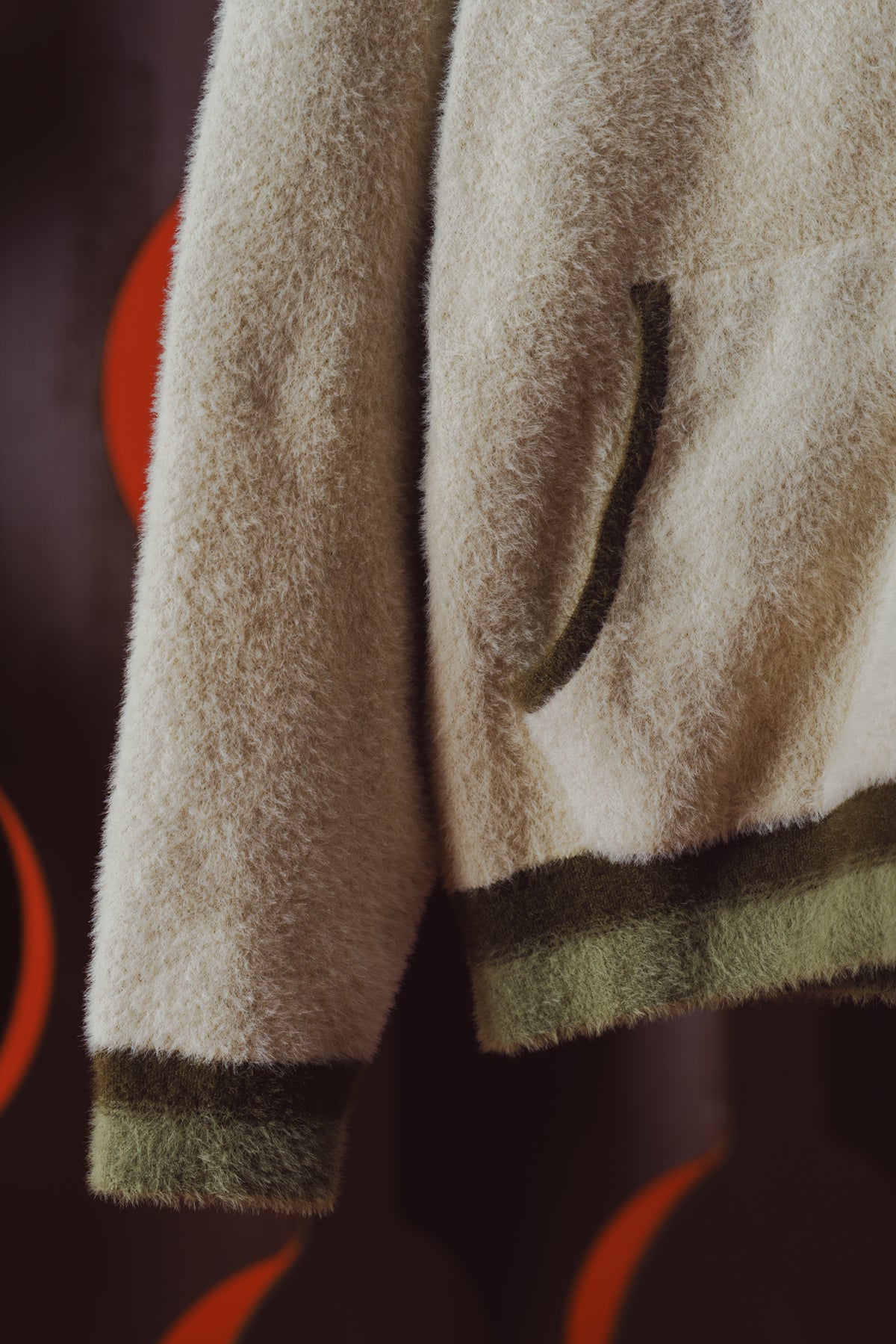 HOODED KNIT CARDIGAN（Pre-order）