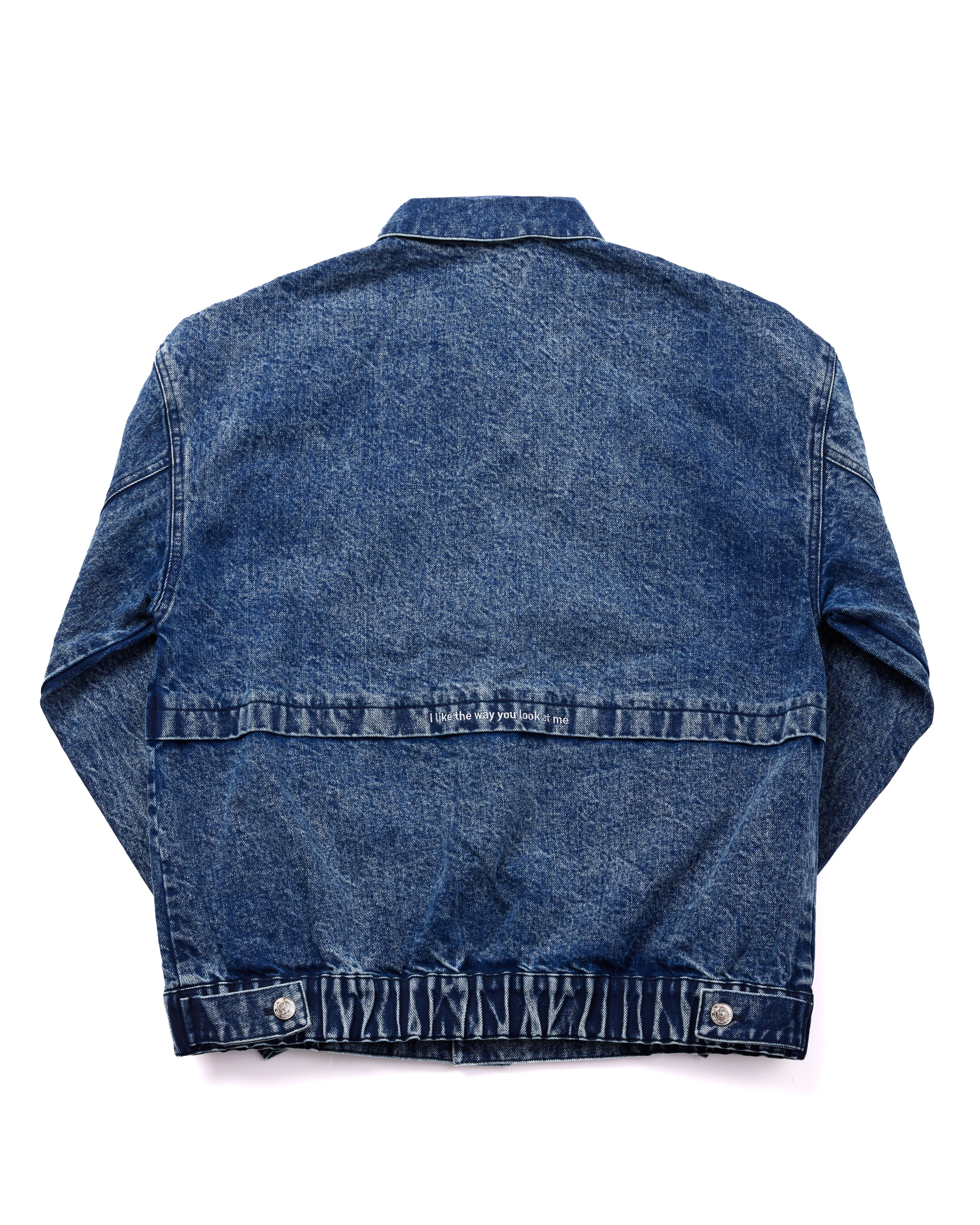 JNUN “I like the way you look at me” Denim Jacket