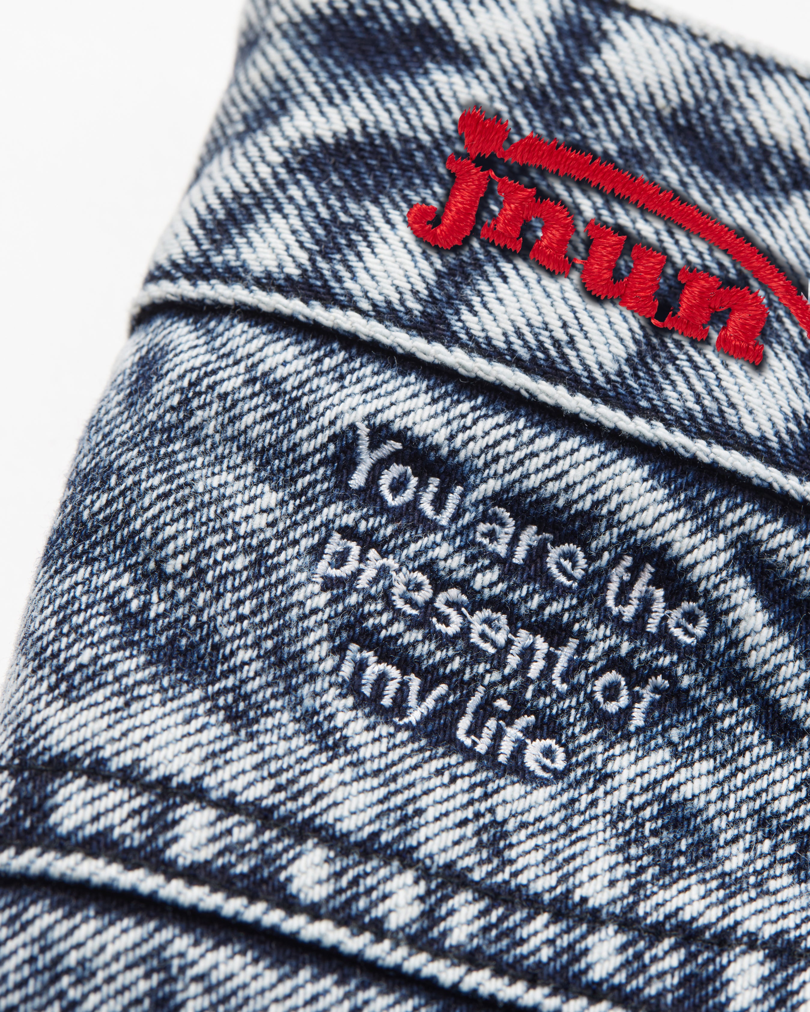 JNUN “You are the present of my life” Denim Skirt