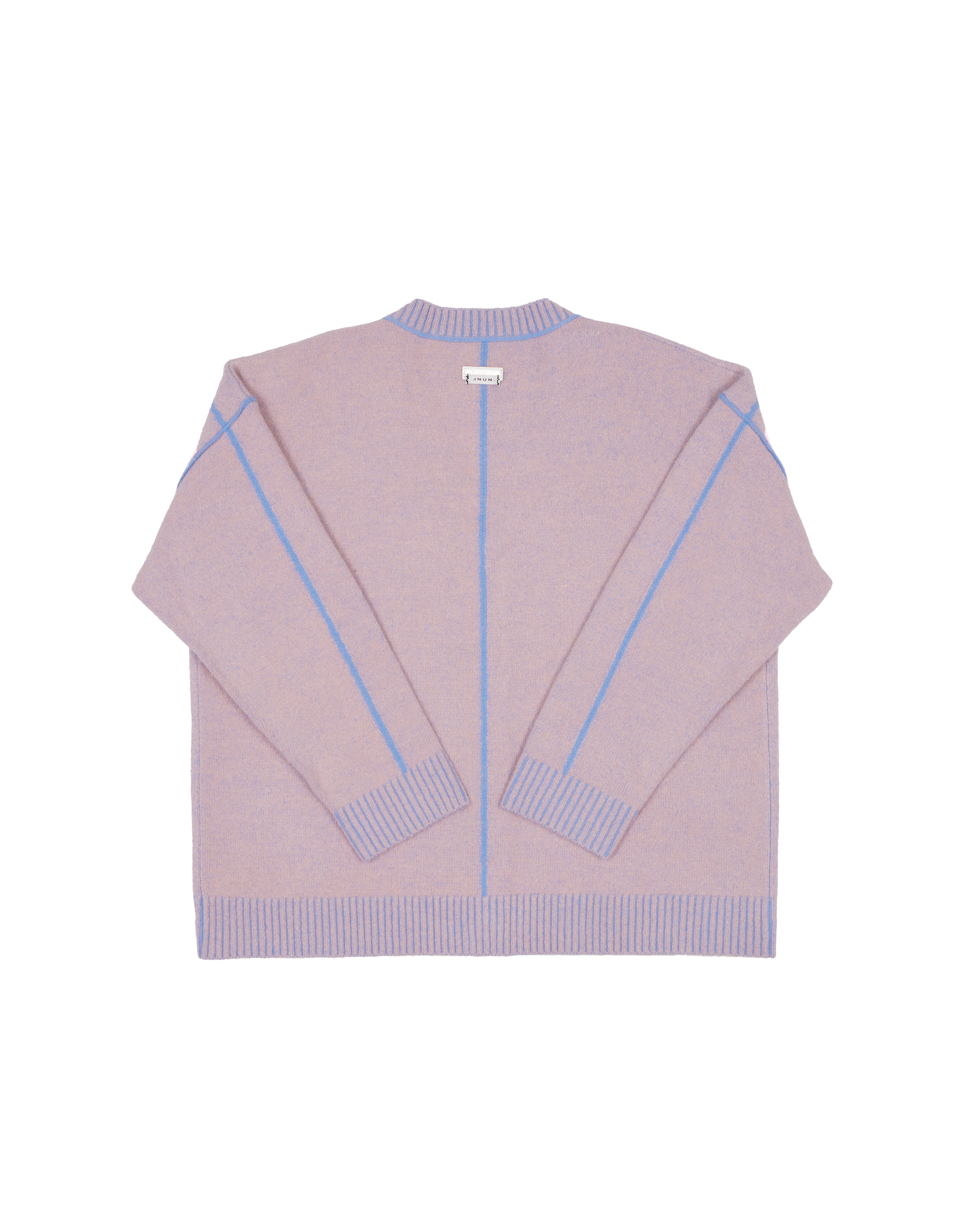 JNUN Bi-colour Reversible Cardigan