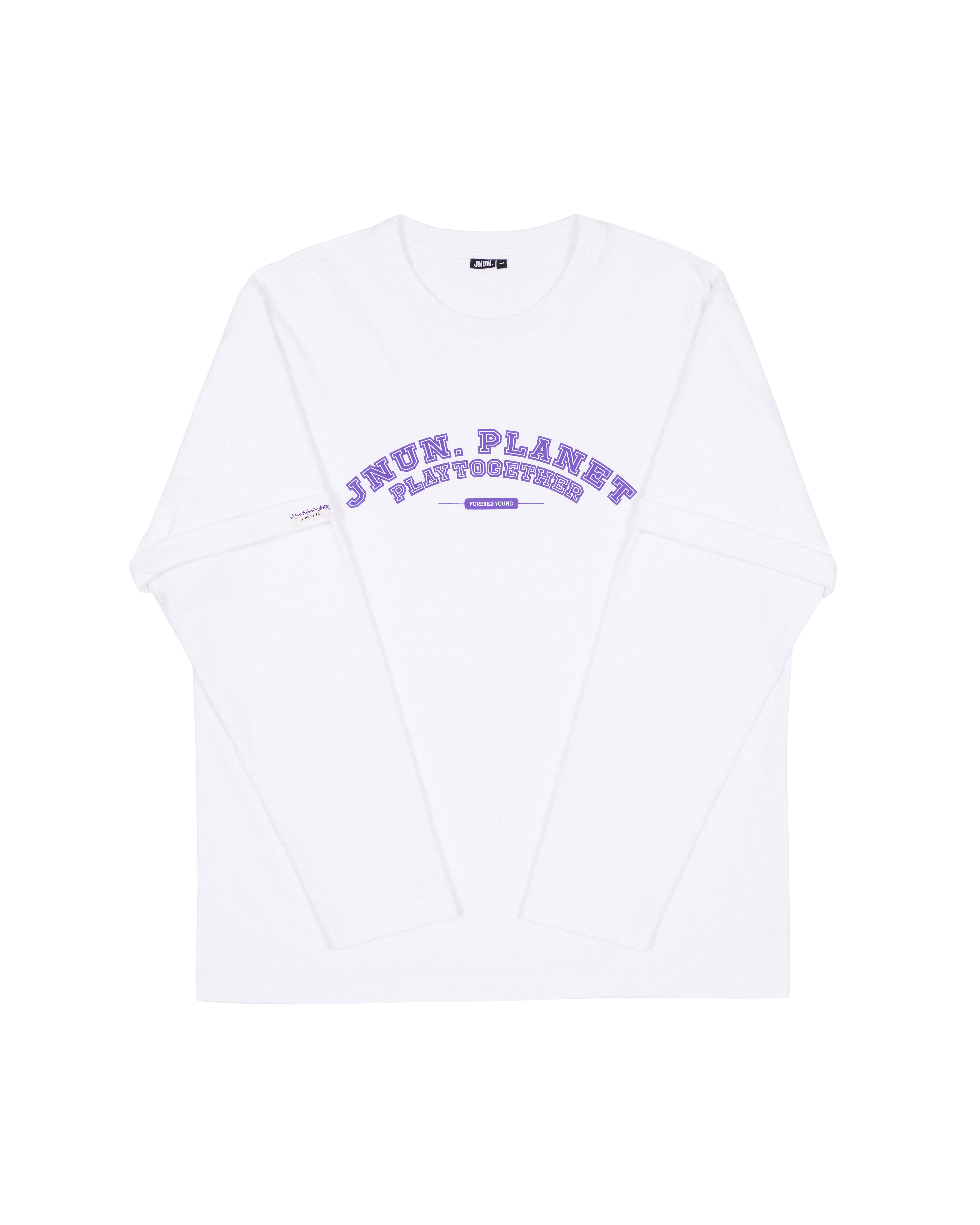 JNUN Printed Layered Long Sleeve Tee