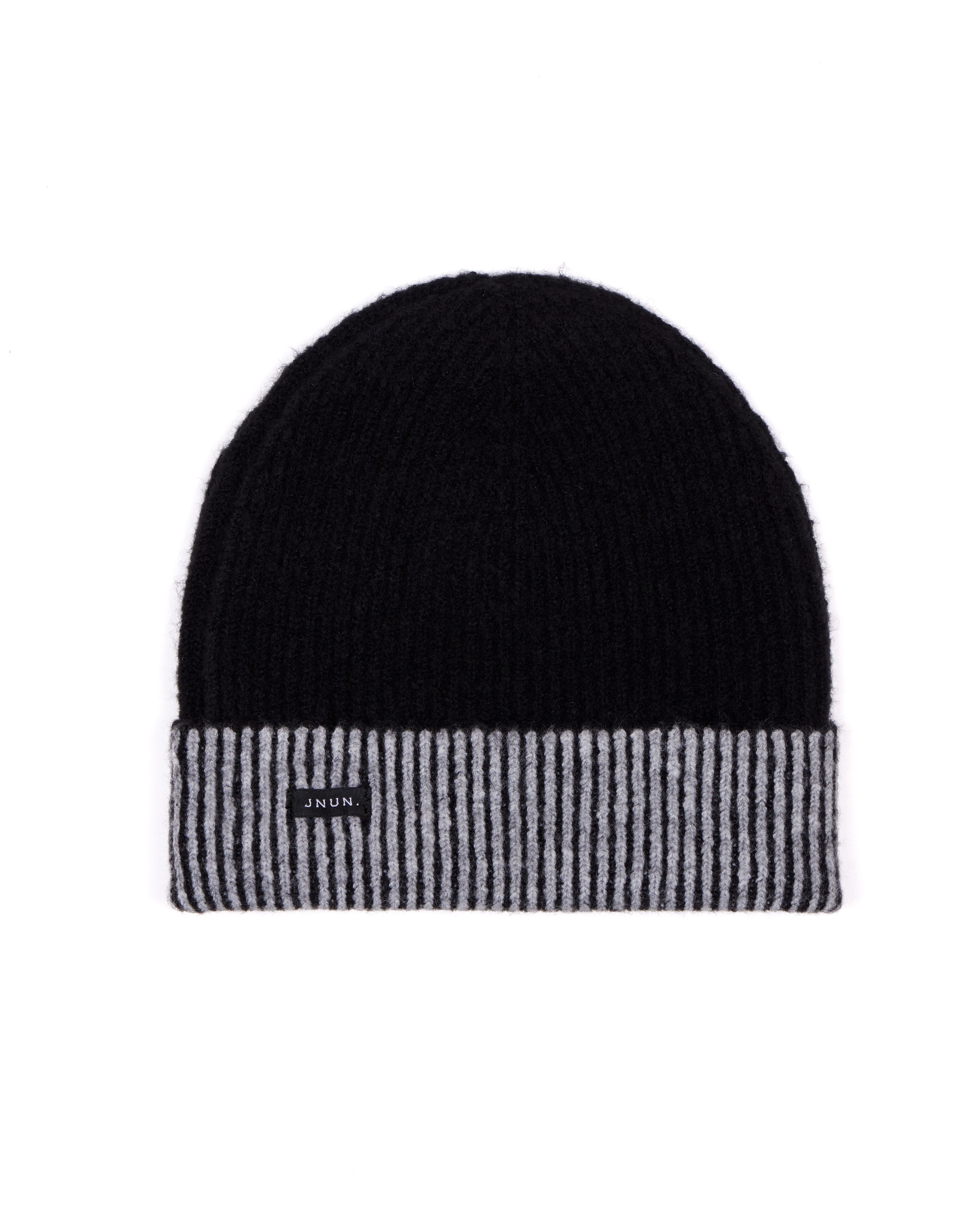 JNUN Bi-Colour Ribbed Beanie