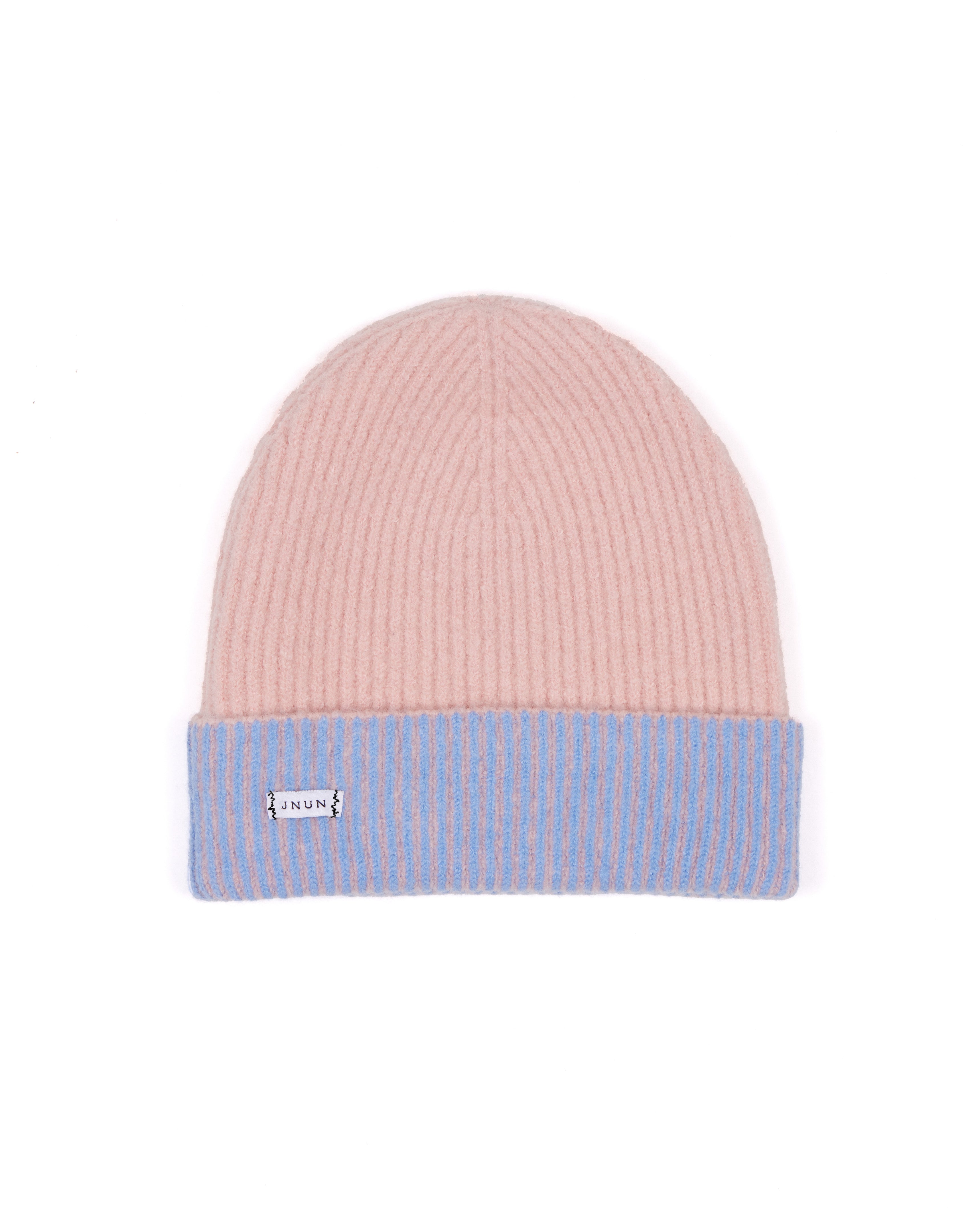 JNUN Bi-Colour Ribbed Beanie