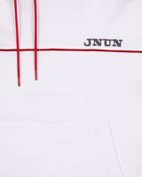 JNUN Contrast-Piping Hoodie