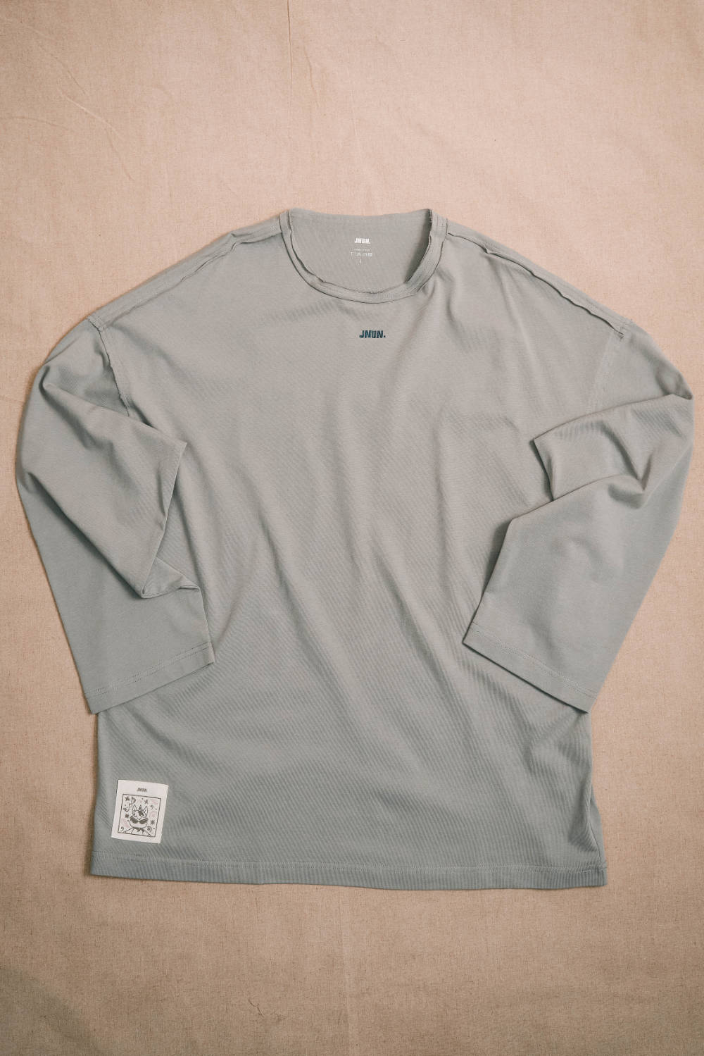 JNUN Long-Sleeve Raw Edges Tee